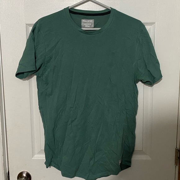 Green Hollister Basic Tee Small - Picture 1 of 2